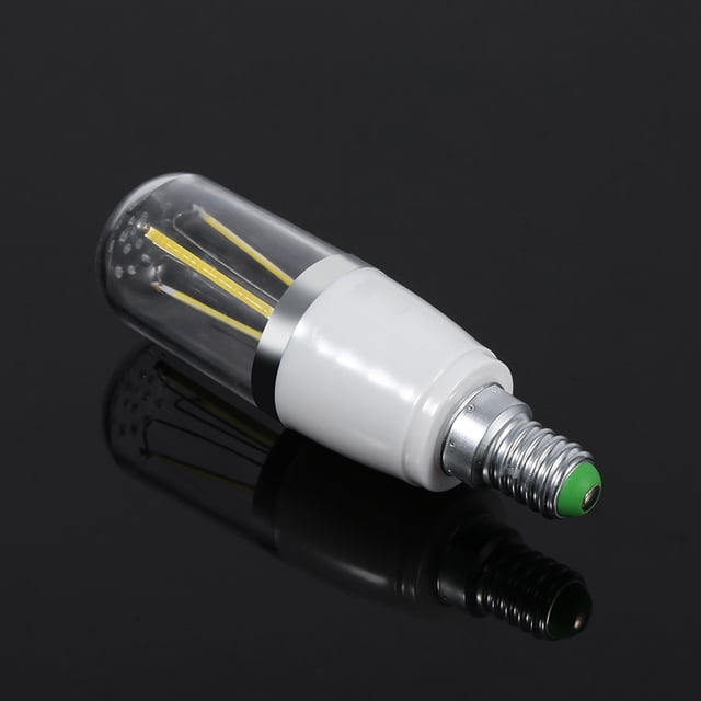 E14 LED lámpara de luz lámpara filamento bombilla estilo vintage hogar interior 12 V blanco frío 3 W