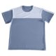 thumbnail image 4 of Blusas y camisas de manga corta y cuello redondo para hombre. Camiseta transpirable de manga corta y cuello redondo con bloques de color para hombre., 4 of 8