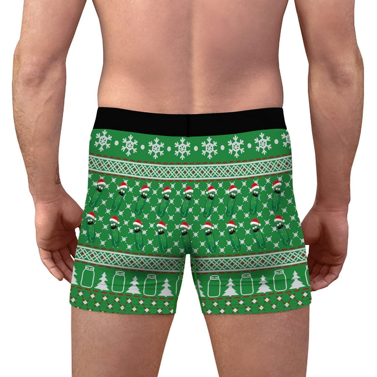 Christmas Underwear for Men Hilarious Gag Gifts Funny Novelty