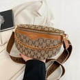 thumbnail image 2 of Riñonera de viaje para mujer, bolso de cintura Oxford de ocio para estudiantes, bandolera de hombro, bolso de pecho que combina con todo, 2 of 4