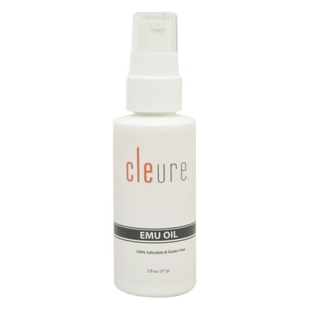 Cleure Emu Oil - AEA Certified Pure for Very Dry Sensitive Skin (2 (Best Body Oil For Very Dry Skin)