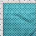 thumbnail image 3 of oneOone Cotton Silk Turquoise Green Fabric Geometrical Sewing Craft Projects Fabric Prints By Yard 42 Inch Wide, 3 of 4