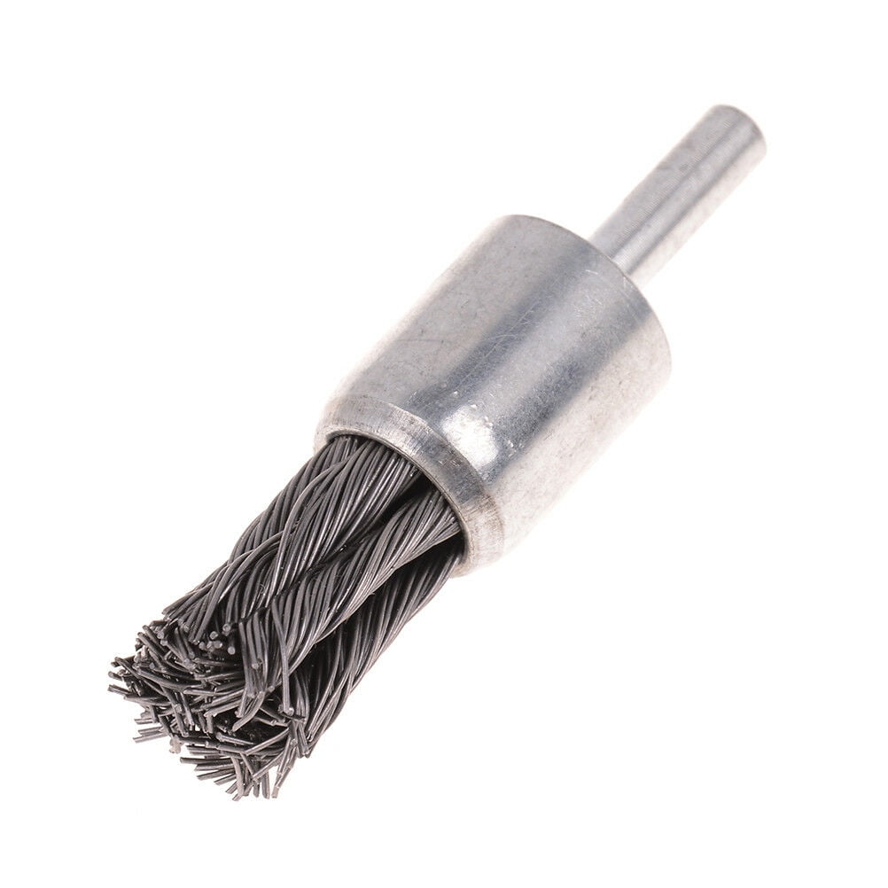 20mm wire knot end brush stainless steel with 1//4/" shank for grinder In CA