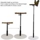 thumbnail image 4 of 26-27 Adjustable Bird Perch, 11.8in-37.0in Adjustable Height Parrot Training Perch Stand Bird Perch Stand, 4 of 5