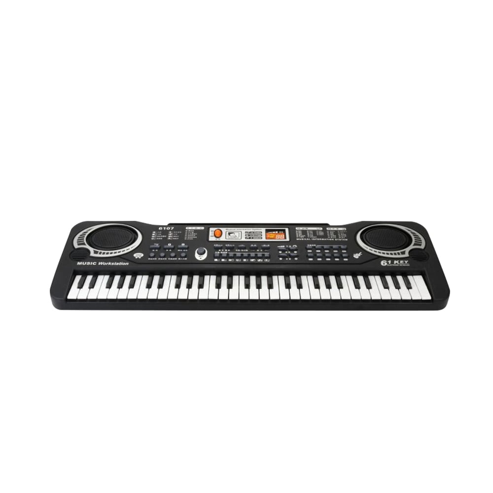 Slaapzaal Fantasie Vuilnisbak 61 Keys Keyboard Piano Electronic Organ USB Digital Keyboard Piano Musical  Instrument Kids Toy with Microphone - Walmart.com