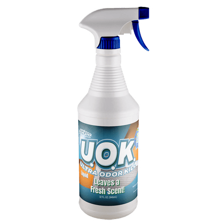 

Air-Care U.O.K. Ultra Odor Kill Deodorize Permanent Washable Air-Care Forever Filters 32 oz Spray