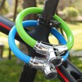 thumbnail image 2 of Bike Ring Lock Plastic Covered Durable Metal Bike Frame Lock With Anti-Dust Lid, 2 of 8