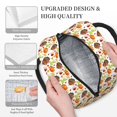 thumbnail image 3 of Fotbe Thanksgiving Turkey Bolsa de Almuerzo con Estampado, Lonchera Aislada, Contenedor de Comida Reutilizable Tipo Cooler a Prueba de Fugas, 3 of 6