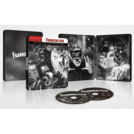 Frankenstein (Steelbook) (4K Ultra HD   Blu-ray   Digital), Universal, Horror