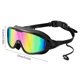 thumbnail image 3 of Swimming Glasses for Adult Diving Goggles Swim Goggles Leakproof Swimming Eyewears With Ear Plugs and Swimming Caps White colorful, 3 of 4