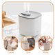 thumbnail image 5 of Naiovety Humidificador de aire de 3000ml, boquilla doble, rociador de niebla de luz nocturna, difusor de aire RGB, atomizador hidratante, humidificador Humidificadores Blanco Naiovety HA008658-01B, 5 of 6