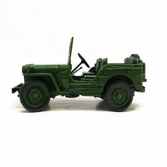 Retro and Elegant Tactical SUV Model 1/18 Collectible for Military Enthusiasts, Realistic Design and Function