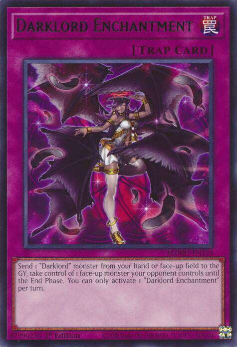 yugioh darklord cards Yu-Gi-Oh Phantom Darkness may be 1st or Unlimited Edition YuGiOh Maze of Muertos Rare