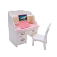 thumbnail image 3 of Juego de sillas de Escritorio Zulema Mini mesa de ordenador portátil rosa, 3 of 8