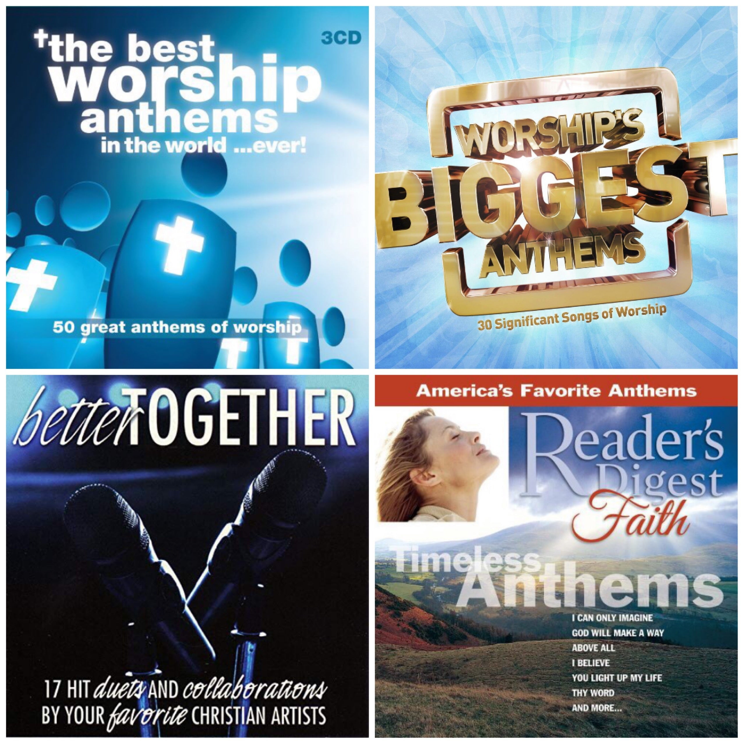 Worship Anthems 7CD Collection Bundle Pack
