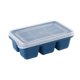 thumbnail image 3 of Molde Cuadrado Silicona para Cubitos Hielo Con Tapa Accesorio Bandeja DIY () Azul, 3 of 8