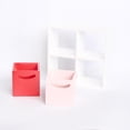 thumbnail image 4 of Muebles Furniture pequeña sala de Cajones Miniatura Decoración de 1/12 Casa de CUTICAT Dollhouse Shelf Rack Cabinet, 4 of 8