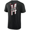 thumbnail image 3 of Men's Tyler Herro Black Miami Heat Full-Court Press Name & Number T-Shirt, 3 of 3