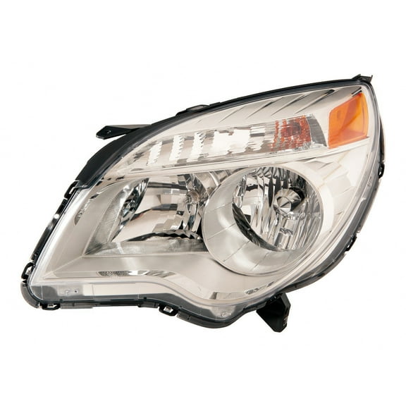 KAI New CAPA Certified Standard Replacement Driver Side Headlight Assembly, Fits 2010-2015 Chevrolet Equinox