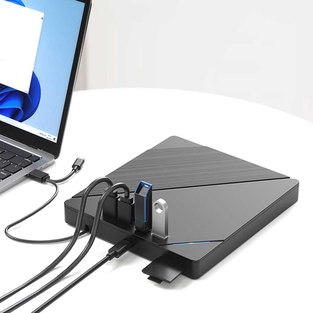 Universals External Opticals Drive USB3.0 High Transfer Speed Plugs and Play for PC Computers
