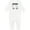 AA-White, variant on My Dad Saves Lives Ambulance Baby Romper Coveralls