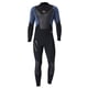 thumbnail image 2 of de neopreno de buceo de 3mm para hombre, de surf de cuerpo completo, manga larga, cremallera trasera, protección contra sarpullido para na L, 2 of 9