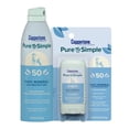 thumbnail image 1 of Paquete de protector solar Coppertone Pure and Simple SPF 50, 1 of 8