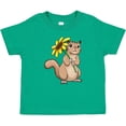 thumbnail image 3 of Inktastic Cute Chipmunk with Sunflower Boys or Girls Baby T-Shirt, 3 of 5