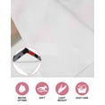 thumbnail image 6 of Red Black Geometric Kitchen Dish Towels for Drying Dishes Set of 3, Modern Art Abstract Grey Line Waffle Weave Microfiber Hand Tea Bathroom Towels Quick Dry & Absorbent Towel 15.7x23.6, 6 of 7