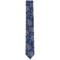 thumbnail image 2 of Bar III CHARCOAL Men's Becker Floral Skinny Tie, US One Size, 2 of 2