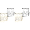 thumbnail image 6 of LABSERRON 4-Pack Hanging Wall File Organizer for Documents, Magazines, and Office Storage, and Space-Saving, 6 of 8