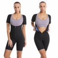 thumbnail image 6 of Sauna Suit for Women Weight Loss Sauna Shirt for Women Sweat Suit Waist Trainer Vest Fitness Body Shaper Zipper, 6 of 9