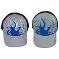 thumbnail image 2 of N'Ice Caps Boys Kids Flames Print Magical Color Changing Sun Baseball Hat - Summer, 2 of 2