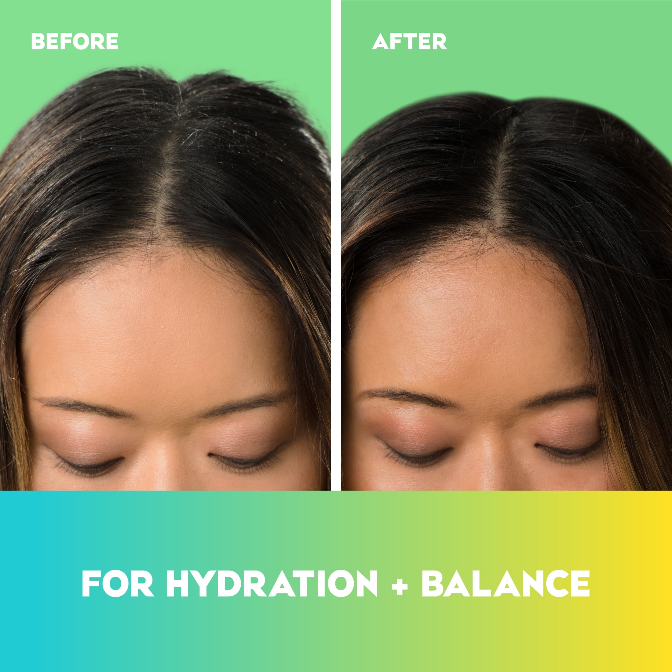 OGX Hydrating + Tea Tree Mint Nourishing & Invigorating Daily Shampoo and Conditioner Set, 25.4 fl oz