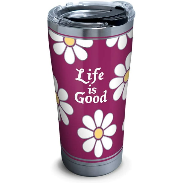 1302580 Life is Good All Over Stainless Steel Insulated Tumbler with