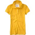 thumbnail image 1 of Aeropostale Womens Uniform A87 3 Button Polo Shirt, Amarillo, X-Large, 1 of 1