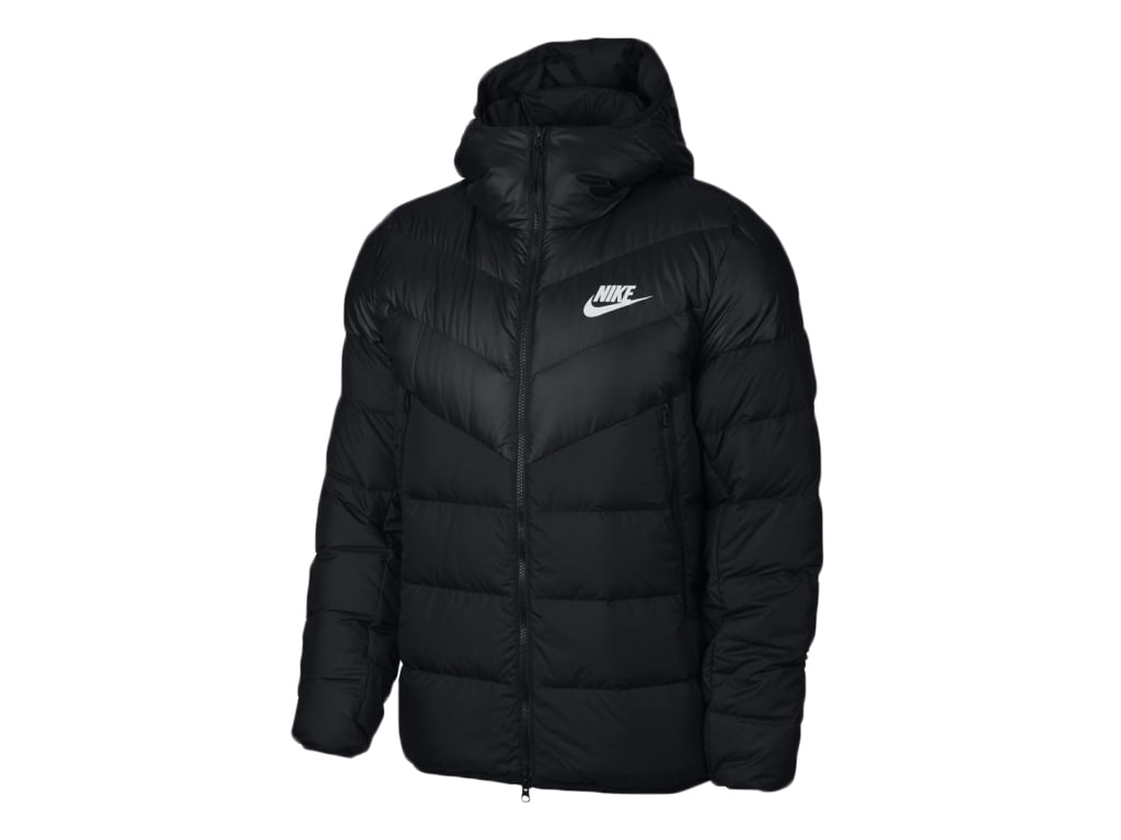 nike sportswear men's windrunner down fill hooded jacket