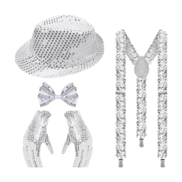 Sombrero de vaquero de discoteca Strade Fareast Limited lentejuelas brillantes estilo A