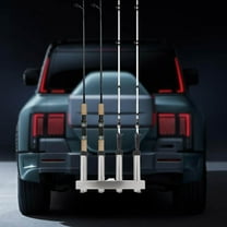 Stainless Steel Fishing Rod Holder,  Fishing Pole Holders for Cars, 4 Link Tube Fishing Rod Holder Mounted On The Rear Of Trucks, Yachts, Etc