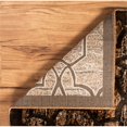 thumbnail image 4 of Linon Platinum Iron Gate Power Loomed Polyester 2'x3' Rug in Brown, 4 of 5