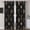 Black Gold, variant on Animal Print Blackout Curtains, Cheetah Zebra Leopard Window Drapes, Living Room Bedroom Decor 2 Panels 42x84 Inch