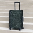 thumbnail image 2 of Lsque Chemical Printed Luggage Cover, Travel Luggage Protector,Scratch and Dirt Resistant, Fits 18-32 Inch Luggage - Small, 2 of 9