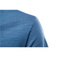 thumbnail image 3 of XDZJLR Men's T Shirts Fashion Casual Solid Color Cotton Crewneck Short Sleeve Tees, 3 of 6