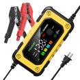 thumbnail image 2 of DQrwqpou Reparación Pulso Del Cargador Batería Automático Del Coche 12V 7A para AGM GEL WET (amarillo EE. UU.), 2 of 9