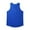 Blue, variant on Mlzmgr Mens Running Tank Tops Breathable Workout Sleeveless Tops Loose Lightweight Tee Solid Color