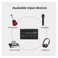 thumbnail image 3 of Headphone Amplifier DX400 Channels Metal Stereo Mini Earphone Splitter With Power Adapter, 3 of 4