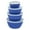 Blue1, variant on Vestitly Mixing Bowls With Lids Set Multi Use Stackable Airtight Storage Containers Salad Bowls With Lids Microwave & Dishwasher Meal Prep Container Set Of 4,Purple,4.1*1.6+5.2*2+5.8*2.6+6.4*3 Inch