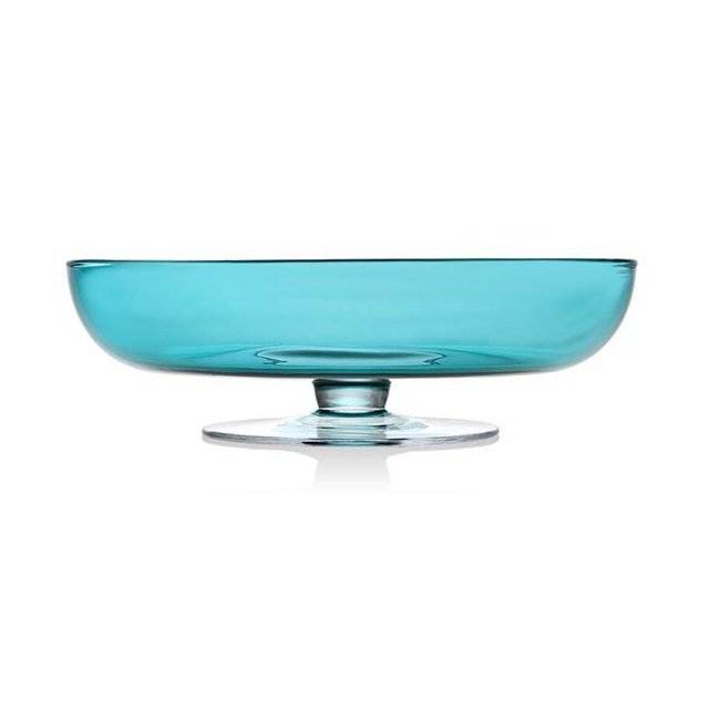 Godinger 99956 10 in. Rondo Sea Blue Bowl