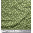 thumbnail image 1 of Soimoi Poly Georgette Fabric Floral Block Fabric Prints by Yard 42 Inch Wide, 1 of 3