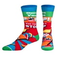 thumbnail image 6 of Cool Socks – Pringles Once You Pop Crew Sock, Unisex Large Snack Food Graphic, Fun Colorful Novelty, 6 of 6